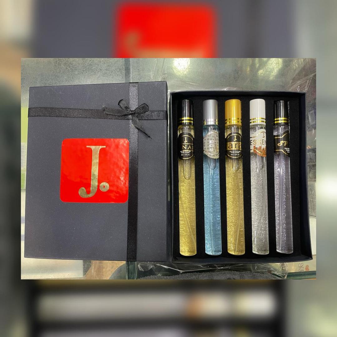 J. 5  IN 1 WODEN GIFT BOX PERFUME